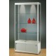 Vitrine zilver met Led Vitrine zilver met Led